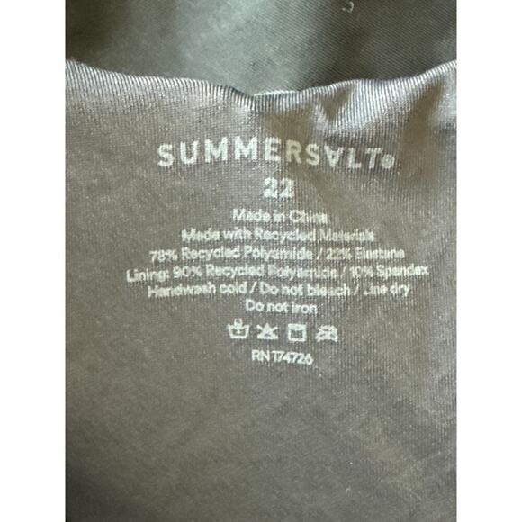 NWOT Summersalt The Sea Breeze Cutout One-Piece Swimsuit Womens Size 22 - Picture 14 of 14